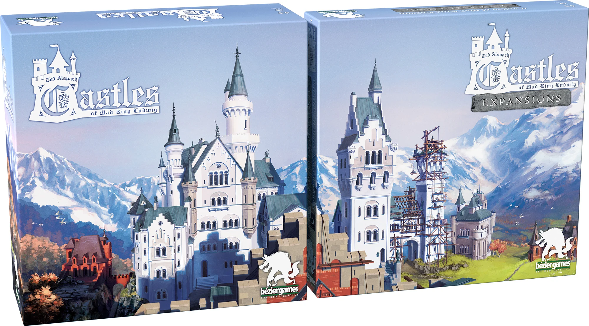 Castles of Mad King Ludwig w/Expansions Bundle